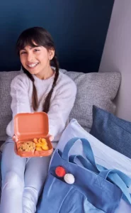 Tupperware Eco Container Acc Oyster Mini Orange