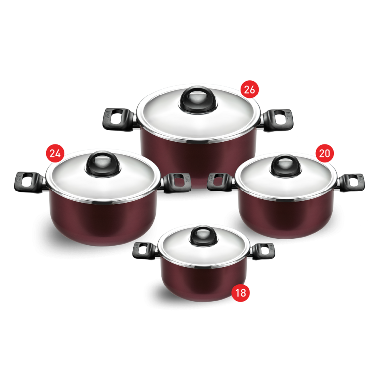 Tefal Armatal Stewpot Set Size 18,20,24,26