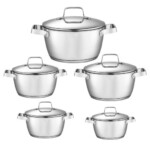 Zahran Stainless Steel Optima Stewpot Set ,4300006810