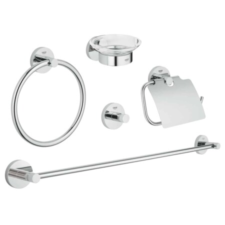 Grohe Essentials Master bathroom accessories set 5-in-1 ,40344001