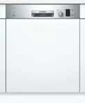 Bosch Series 4 semi-integrated dishwasher 60 cm Stainless steel SMI50D05TR