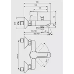 Ideal Standard Idealstream Bath Mixer ,BC950AA