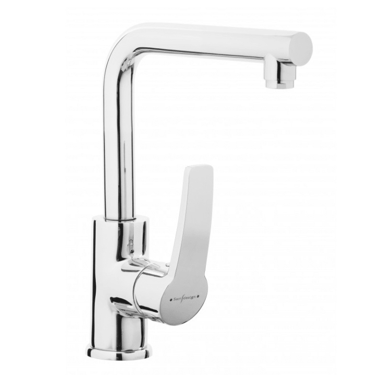 Sarrdesign Basin Mixer Side Handle With Pop Up Waste ,SD1125-D-CP