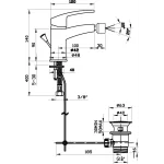 Sarrdesign Amazon Bidet Mixer With Diverter ,SD1122-D-CP