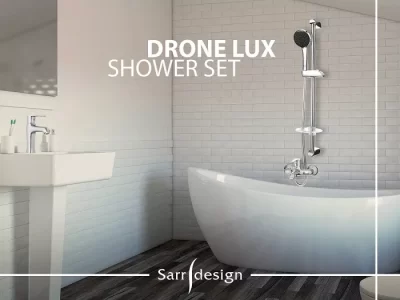 Sarrdesign Drone Lux Shower Set 3 Functions 1 2