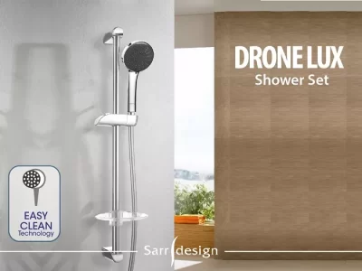 Sarrdesign Drone Lux Shower Set 3 Functions