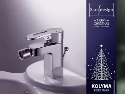 Sarrdesign Kolyma Single Lever Bidet Mixer SD1062 D CP