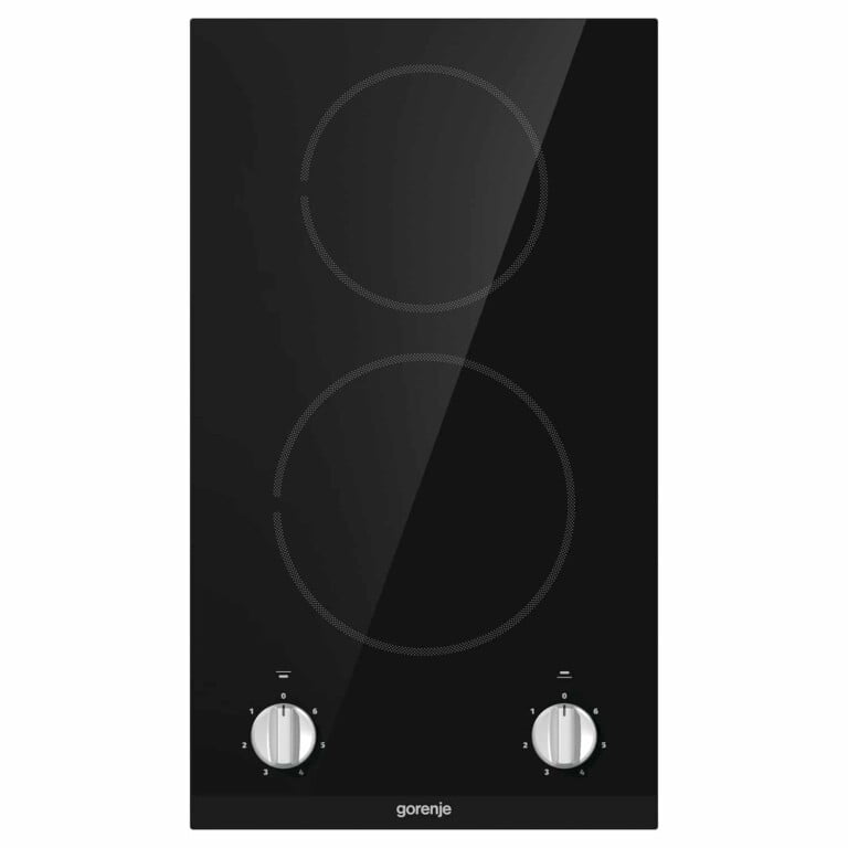 Gorenje Glass Ceramic Electric Hob 30 CM 2 Plates Black ,EC321BCSC