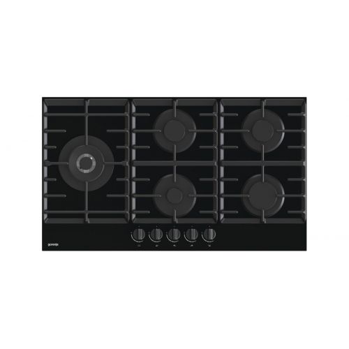 Gorenje Built-In Gas Hob 90 cm 5 Burners Glass Ceramic Auto Ignition Full Safety ,GCW951B