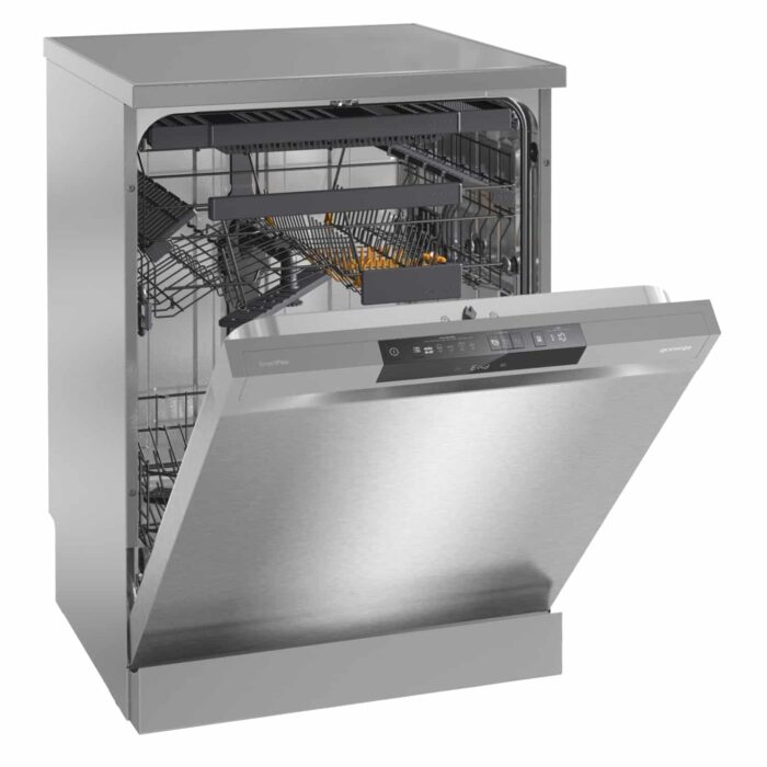 Gorenje Freestanding Dishwasher 16 Sets Silver ,GS65160X