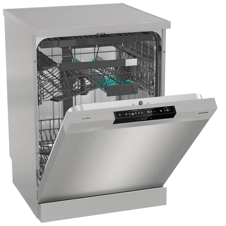 Gorenje Dishwasher 16 Person 60 cm Inverter Silver