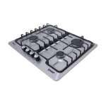 Purity Built-in Hobs HPT604S Gas Hob 4 Eyes Enameled Pan Stand