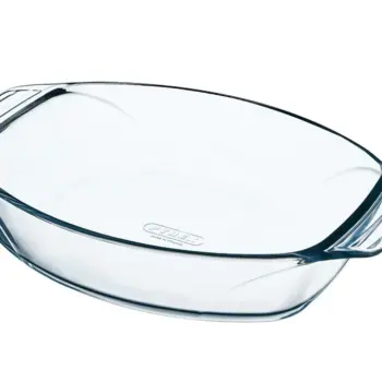 Pyrex Irrestistible Glass Oval Roaster 30x21 cm