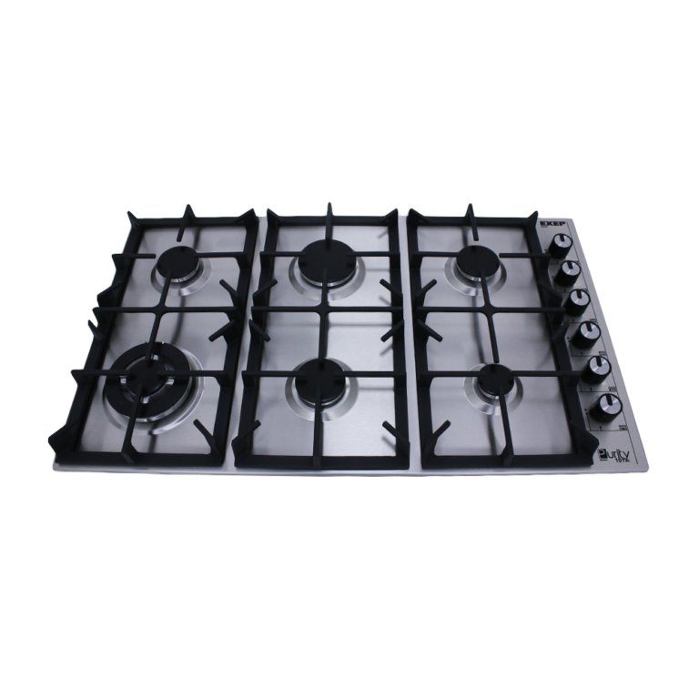 Purity Built-in Hobs HPT903S Gas Hob 6 Eyes Heavy Duty Grids