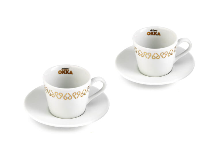 Okka Porcelain Coffee Cup, C001