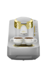 Okka Automatic Turkish Coffee Machine White Gold, Ok008