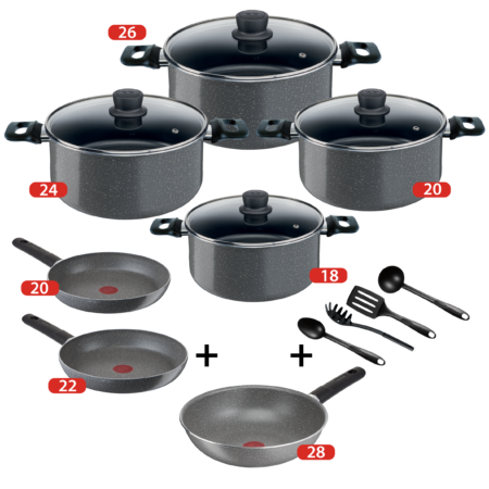 Tefal Cook Natural Cooking With Glass Li1,5 Pieces ,4300007505