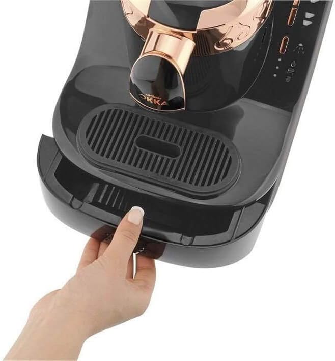 Okka Automatic Turkish Coffee Machine Black Copper, OK001