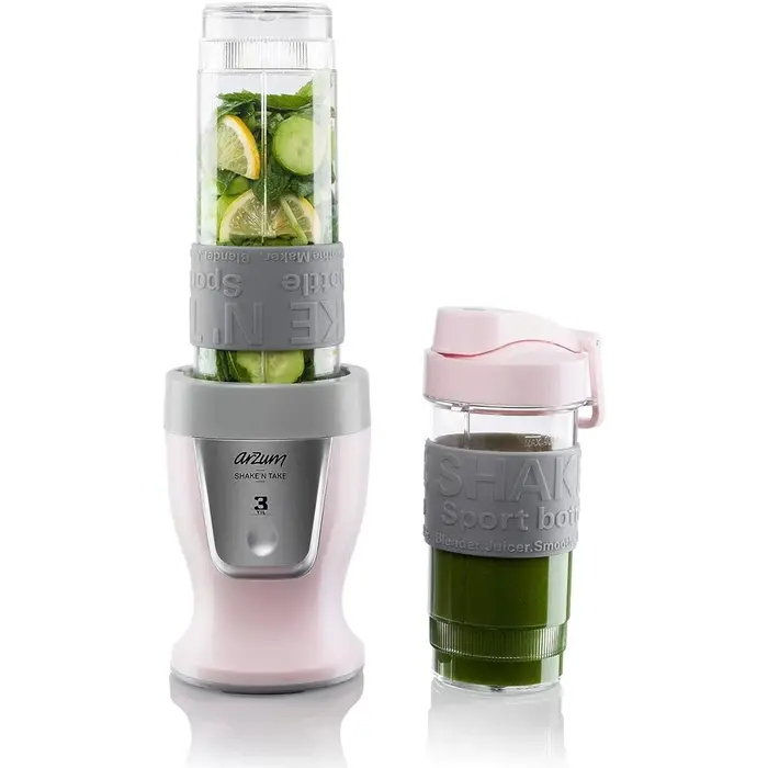 Arzum Shake take personal blender Easy to use, AR1032-Pink