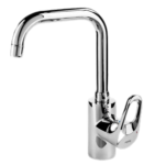 Value Melano Basin Mixer With Swivel Spout, Chrome