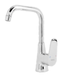 Value Verona High Washbasin Mixer with Square Swivel Spout