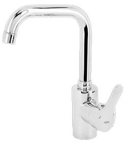 Value Palermo Basin Mixer With Swivel Spout, Chrome