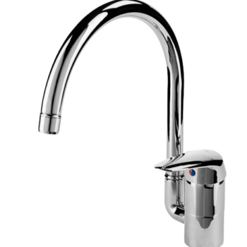 Value Novara Sink Mixer With Swivel Spout