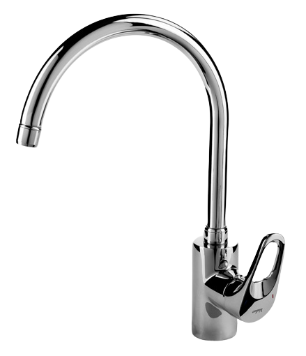 Value Melano Sink Mixer With Swivel Spout, Chrome