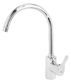 Value Palermo Sink Mixer With Swivel Spout, Chrome
