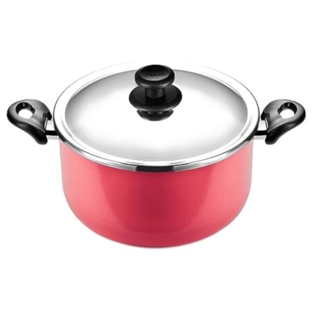 Tefal Minute Stewpot, Non-stick, 16 cm - Red
