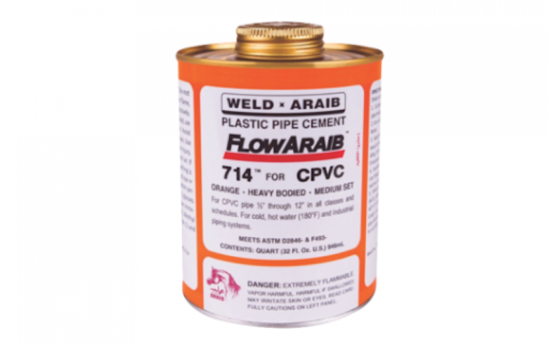 Weld Araib Plastic Pip Glue For Cpvc 237 ml ,714