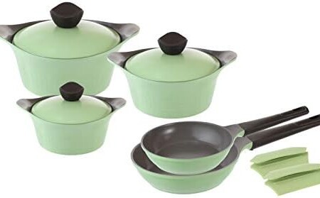 Neoflam Granite Cookware Set 19 Pieces