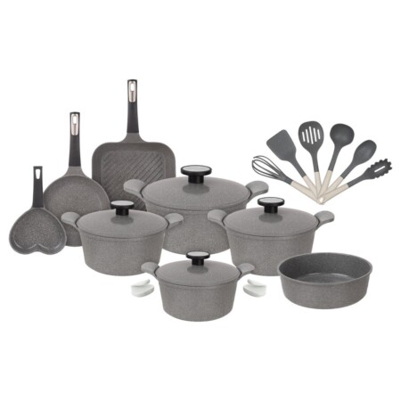 Neoflam Retro: 5 piece Ceramic Nonstick Cookware Set 