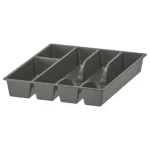 PRICKIG Microwave lid, grey, 26 cm - IKEA