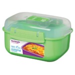 Sistema Microwave Rectangular Container (525ml, GREEN