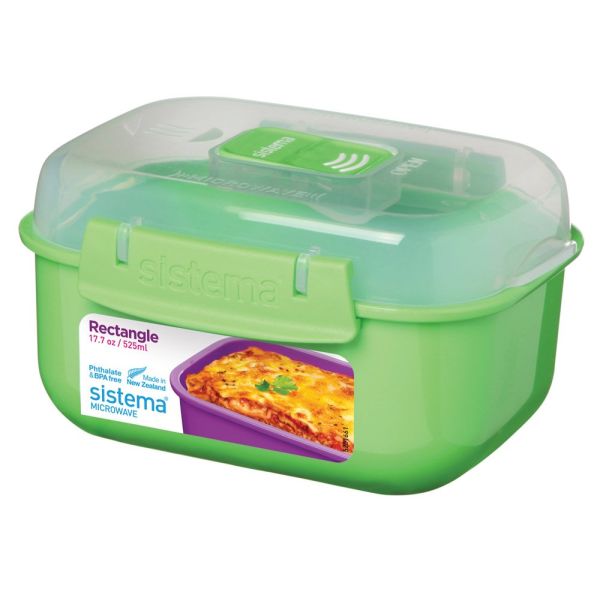 sistema-microwave-rectangular-container-525ml-green