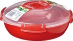 Sistema Plastic Microwave Container – Red