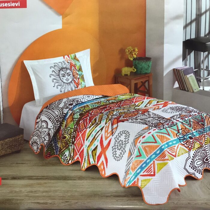 Susesi Evi Bedspread Set 4 Pieces Mandala