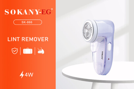 Sokany Rechargeable Lint Remover and Fabric Shaver, SK866