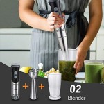 Sokany Handblender Stainless 1000 Watts 4*1, SK7584