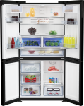 Beko Refrigerator 626 Liter NoFrost Digital Black GNE134626B