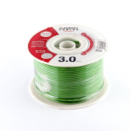 CU-PVC copper wire Stranded 3 mm thick