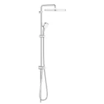 Grohe Tempesta Cosmopolitan 250 Cube Shower System ,26694000