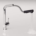 Ideal Standard Ceralook Countertop Mixer Tap with Swivel and Removable High Spout, BC178AA