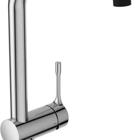 Ideal Standard Ceralook Countertop Mixer Tap with Swivel and Removable High Spout, BC178AA