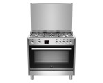 La Germania Cooker 90 x 60 5 Gas Burners Stainless x Black ,TUS95C81CX20