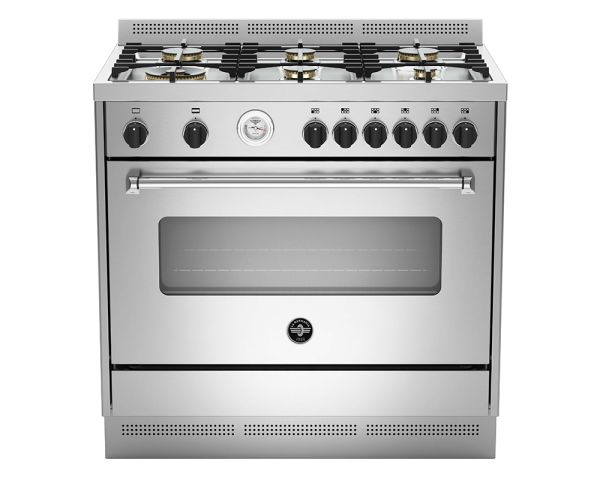 LA Germania Cooker 90 x 60 6Gas Burners Stainless ,AMS96C81AX20