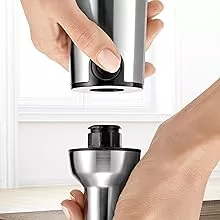 Release the dishwasher safe mixing foot with an easy click