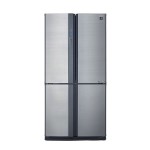 SharpFridge Inverter Digital No Frost 605L Stainless ,SJFE87VSS