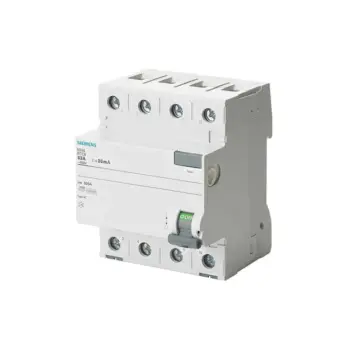 Siemens Circuit Breaker RCCB-SEN.=30mA 40A-4P-10KA